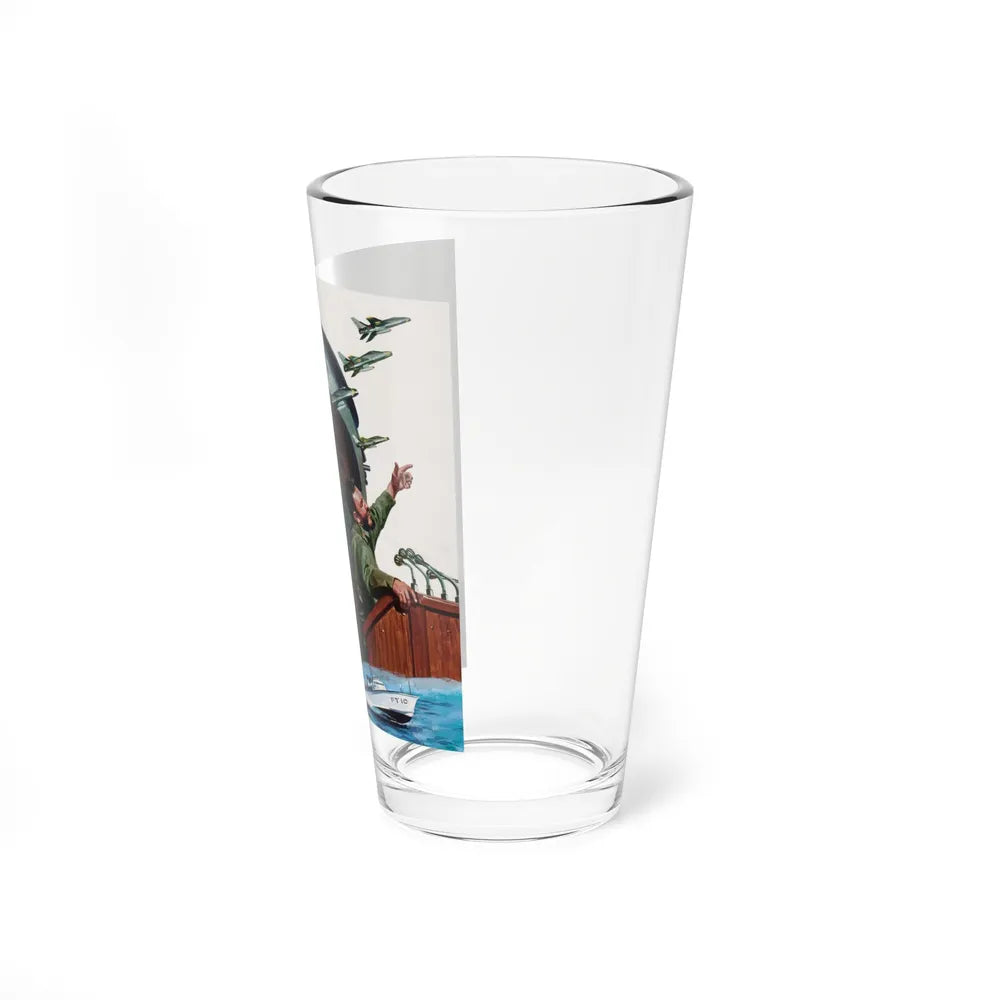 Seven Days to Glory, Pyramid Books paperack cover, 1973 - Pint Glass 16oz - Go Mug Yourself