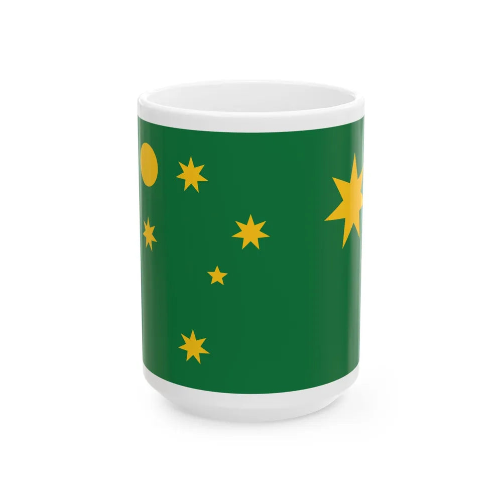 Seven Golden Stars 2004 (Australia) White Coffee Mug 15oz - Go Mug Yourself