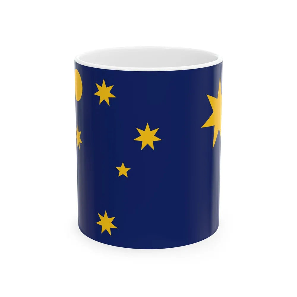 Seven Golden Stars 2012 (Australia) White Coffee Mug 11oz - Go Mug Yourself