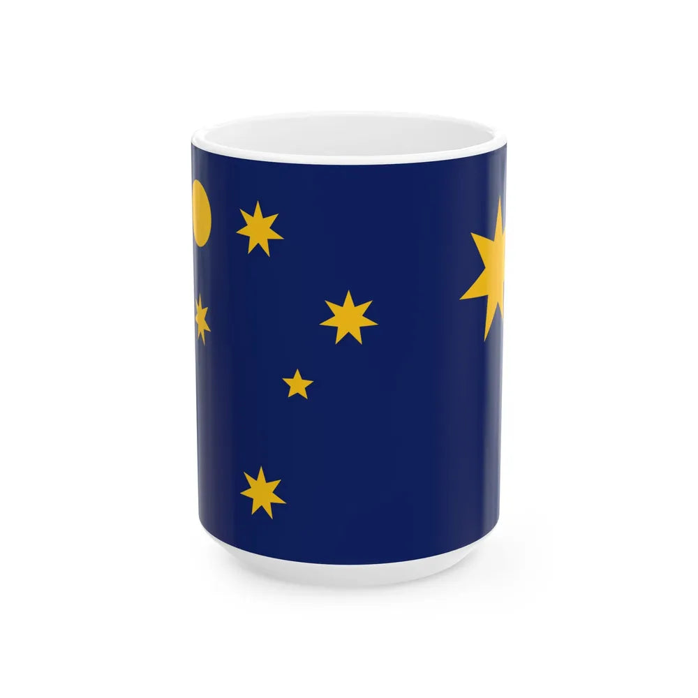 Seven Golden Stars 2012 (Australia) White Coffee Mug 15oz - Go Mug Yourself