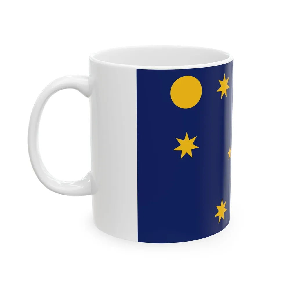Seven Golden Stars 2012 (Australia) White Coffee Mug - Go Mug Yourself