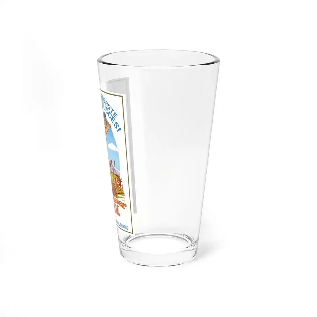 SEX BAVARIAN STYLE 1973 Movie Poster - Pint Glass 16oz - Go Mug Yourself