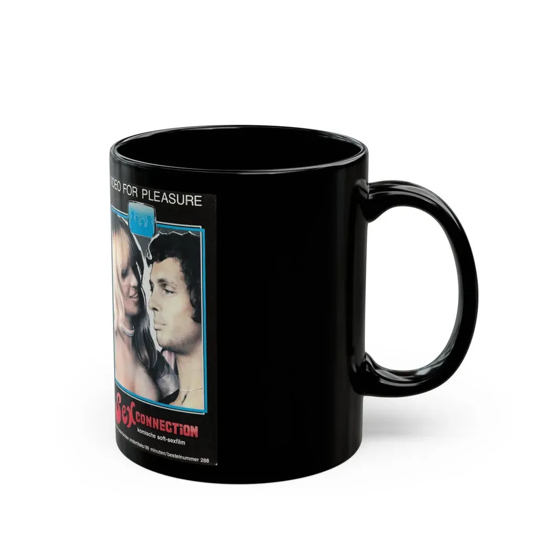 SEX CONNECTION (VHS COVER) - Black Coffee Mug - Go Mug Yourself