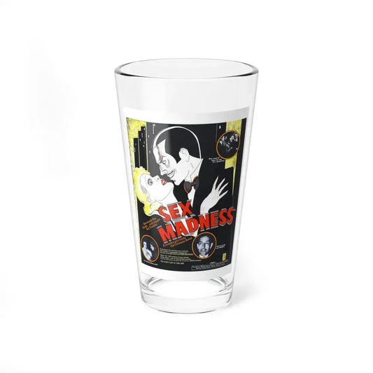 SEX MADNESS 1938 Movie Poster - Pint Glass 16oz 16oz - Go Mug Yourself