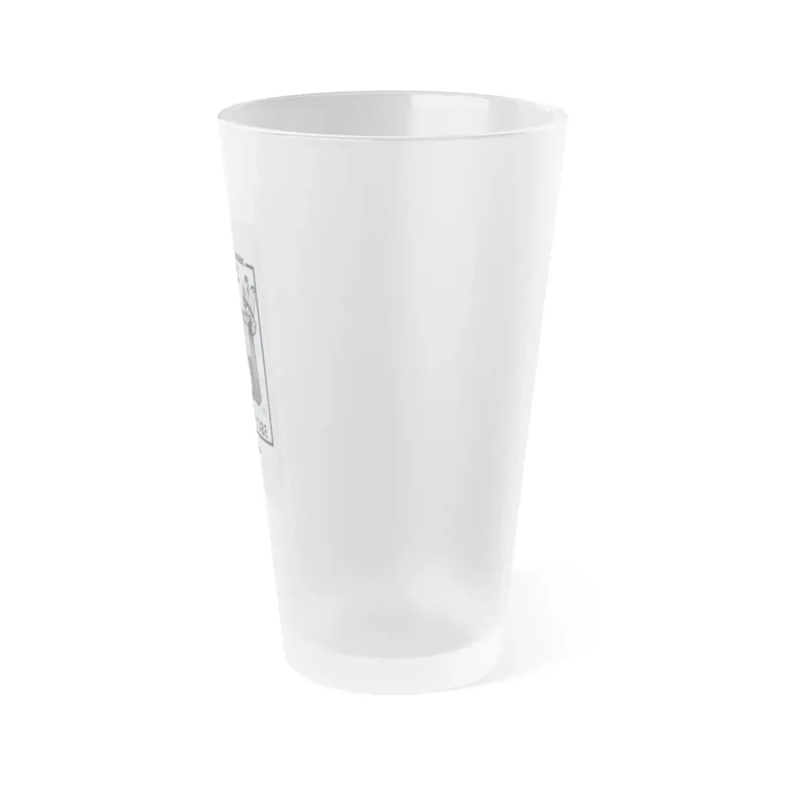 SEX ON THE GROOVE TUBE (THE CASE OF THE FULL MOON MURDERS) 1973 Movie Poster - Frosted Pint Glass 16oz - Go Mug Yourself