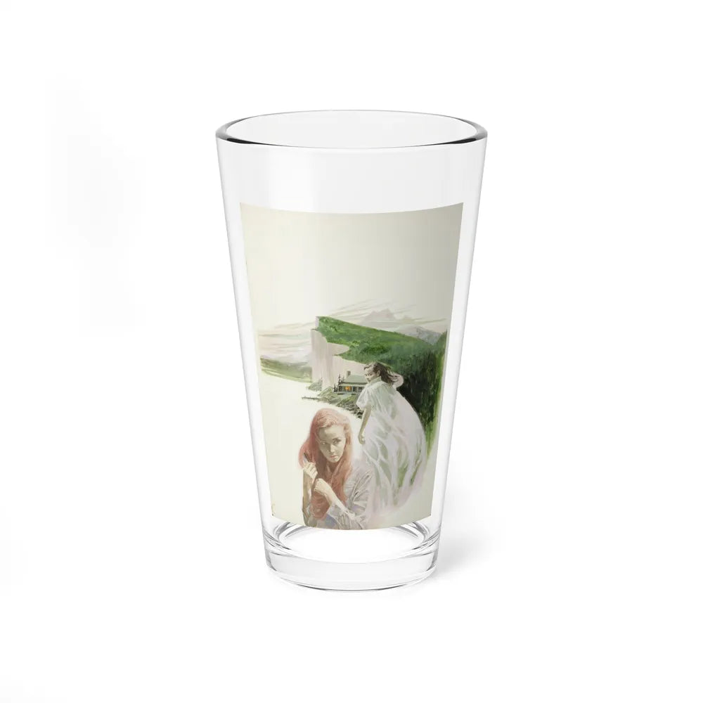 Shadow of the Cliff, Paperback Cover (Five Star Paperback, 1959) - Pint Glass 16oz 16oz - Go Mug Yourself