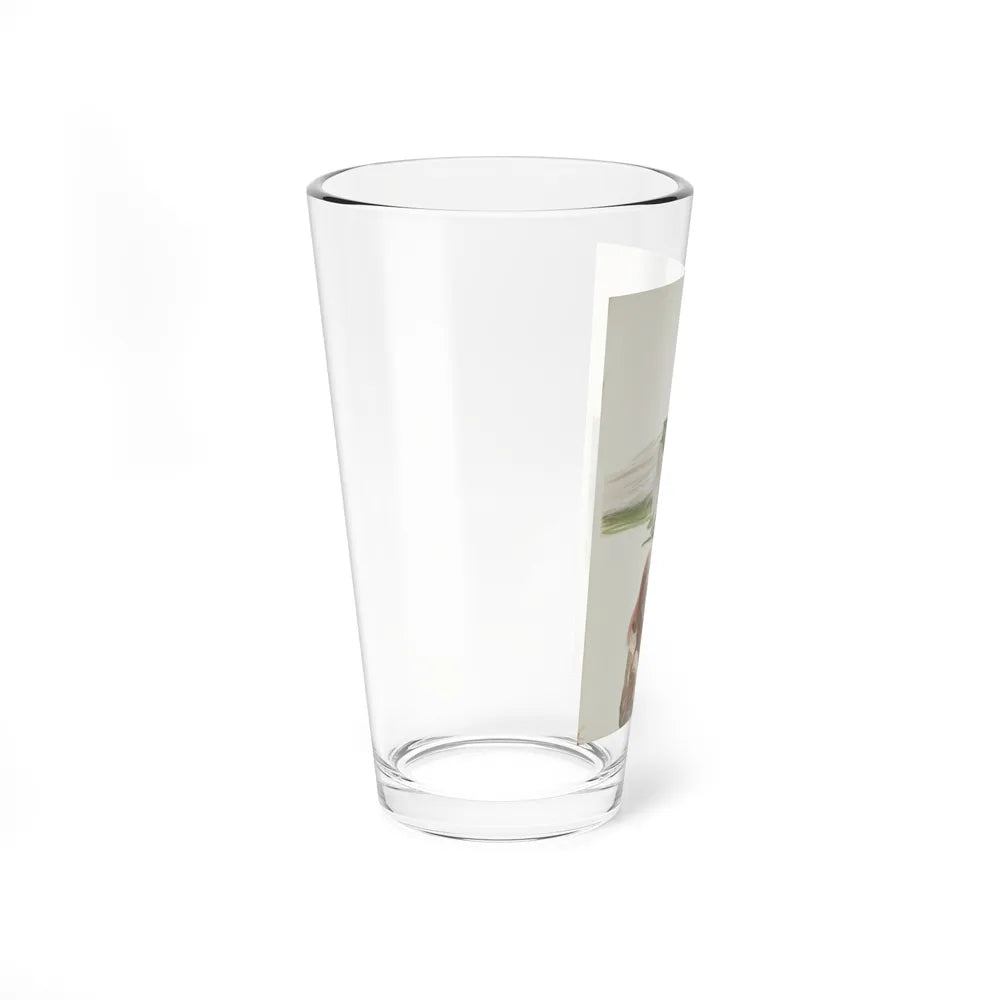 Shadow of the Cliff, Paperback Cover (Five Star Paperback, 1959) - Pint Glass 16oz - Go Mug Yourself
