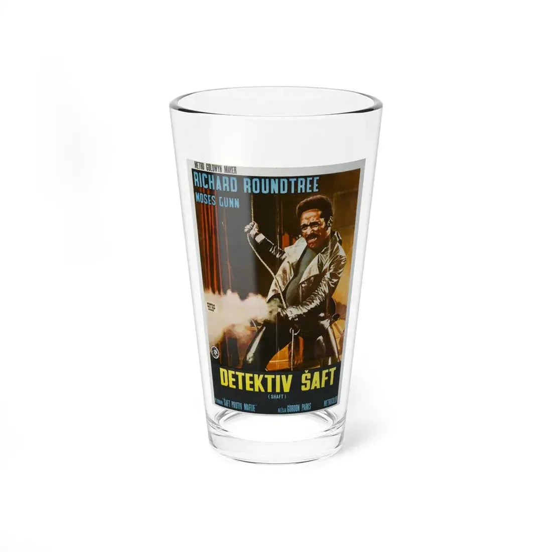 SHAFT (2) 1971 Movie Poster - Pint Glass 16oz 16oz - Go Mug Yourself