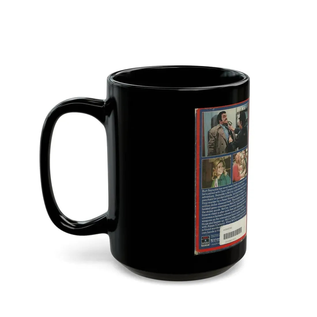SHAMUS (VHS COVER) - Black Coffee Mug - Go Mug Yourself