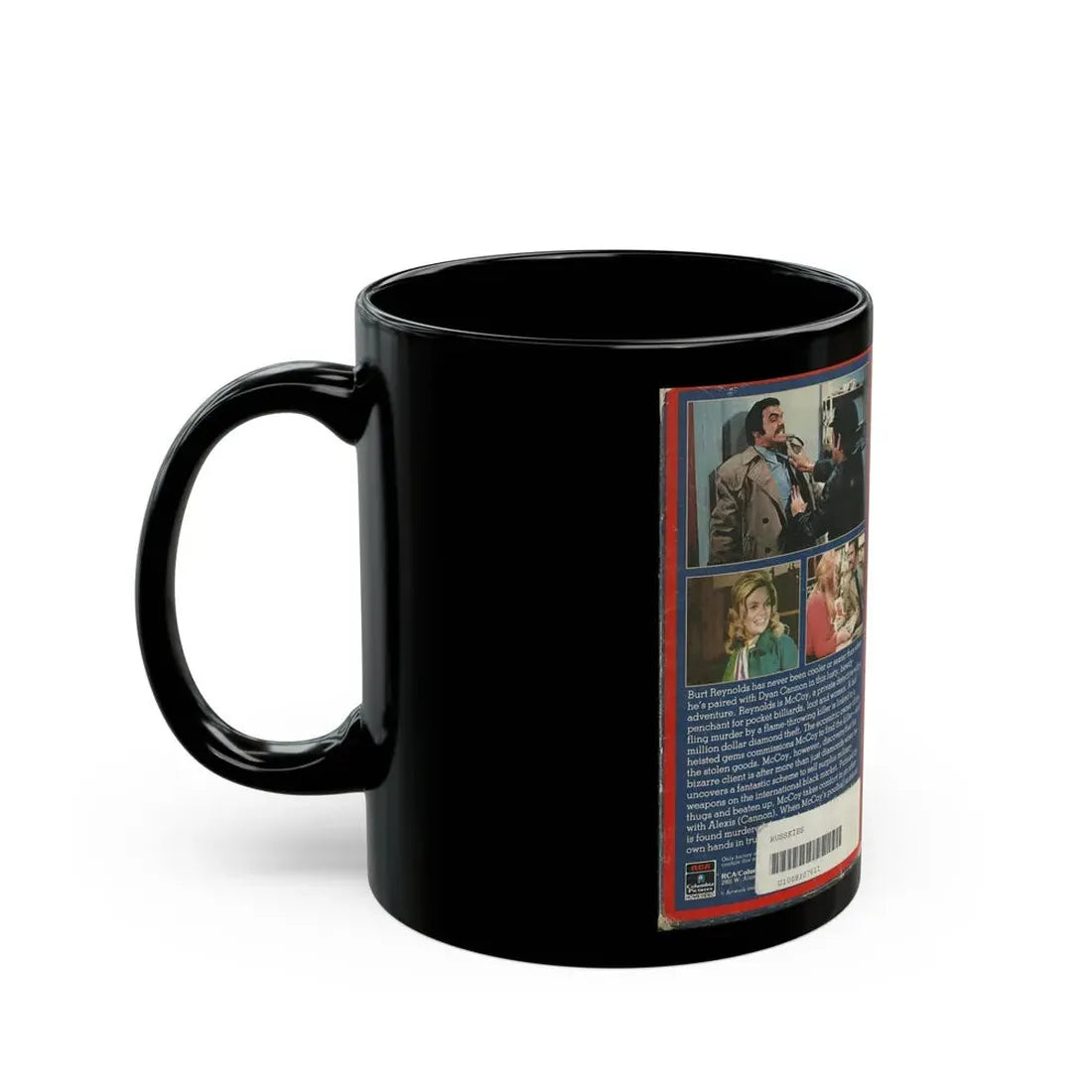 SHAMUS (VHS COVER) - Black Coffee Mug - Go Mug Yourself