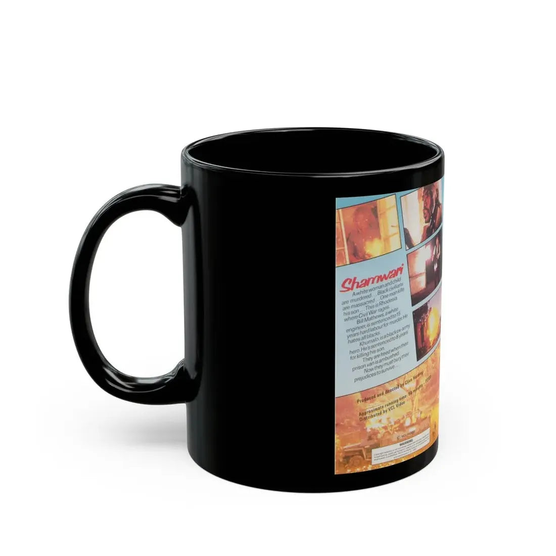SHAMWARI (VHS COVER) - Black Coffee Mug - Go Mug Yourself