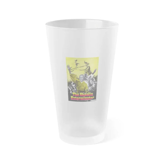 SHAOLIN EXTERMINATOR 1977 Movie Poster - Frosted Pint Glass 16oz Default Title - Go Mug Yourself