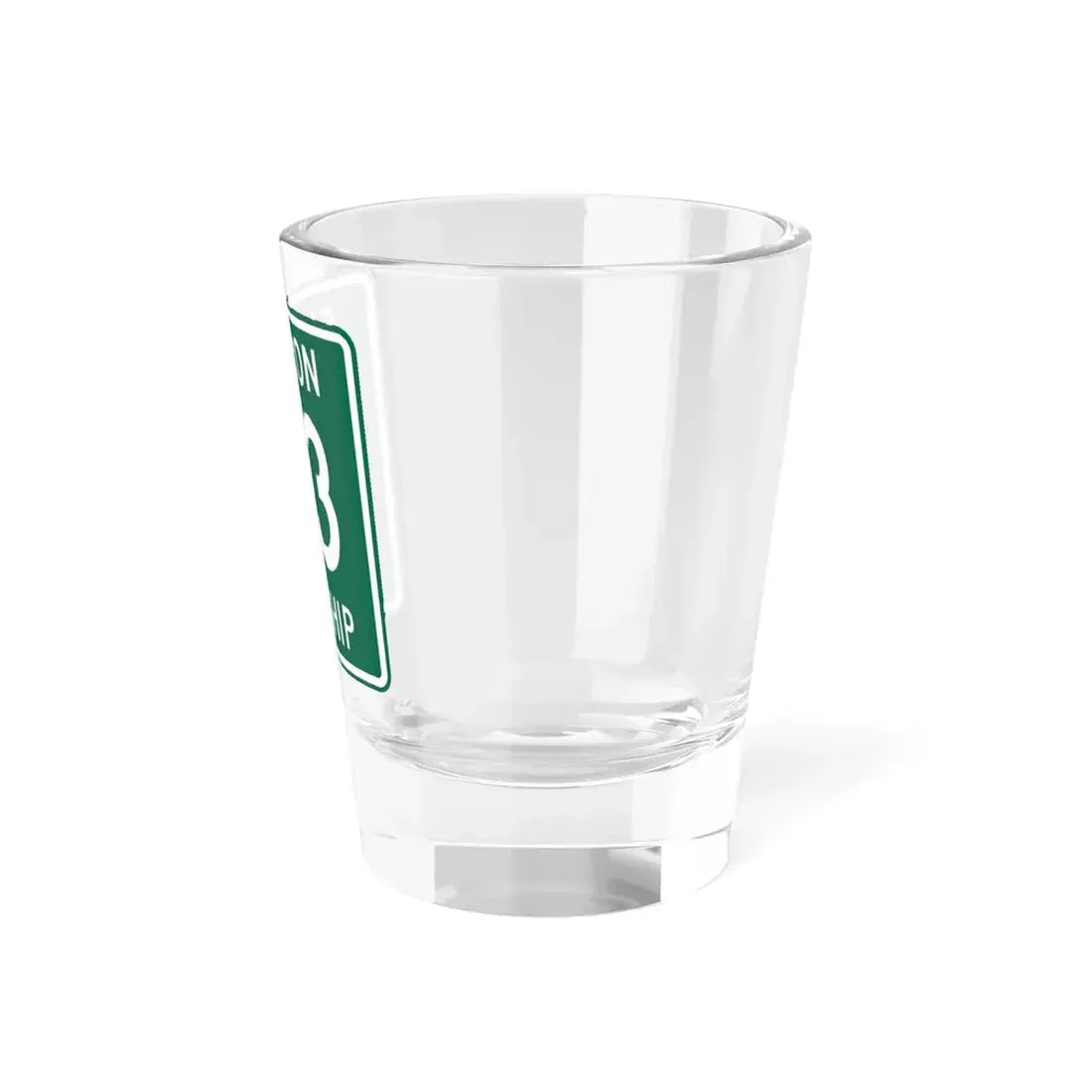 Sharon Township Route 53 Medina County Ohio (Ohio) (Road Sign) Shot Glass 1.5oz - Go Mug Yourself