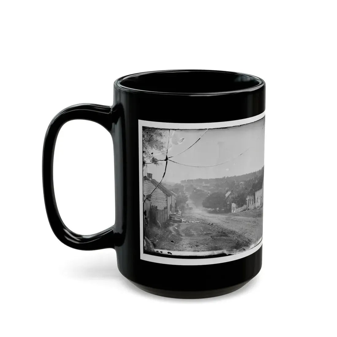 Sharpsburg, Md. Principal Street (U.S. Civil War) Black Coffee Mug - Go Mug Yourself