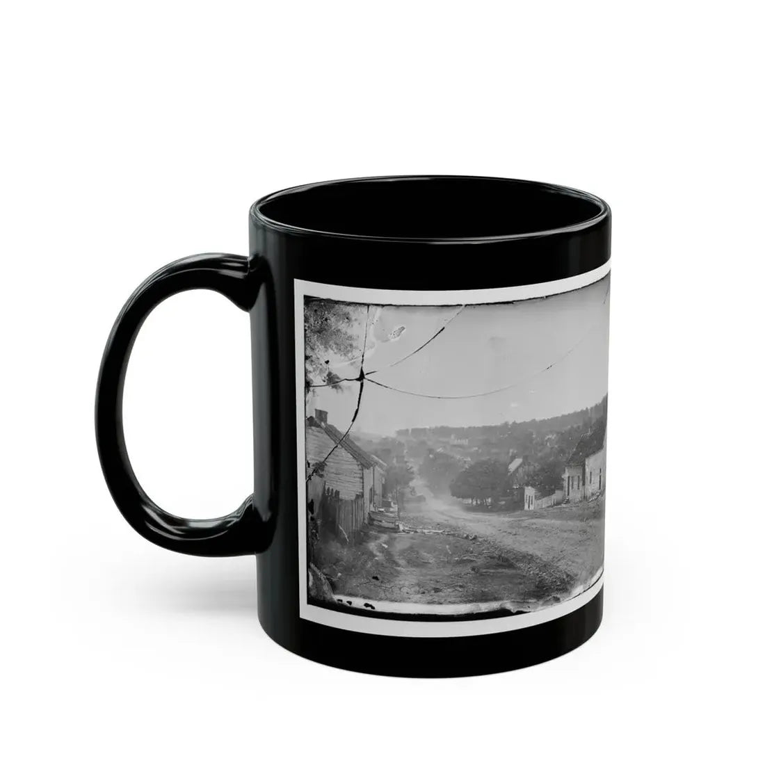 Sharpsburg, Md. Principal Street (U.S. Civil War) Black Coffee Mug - Go Mug Yourself