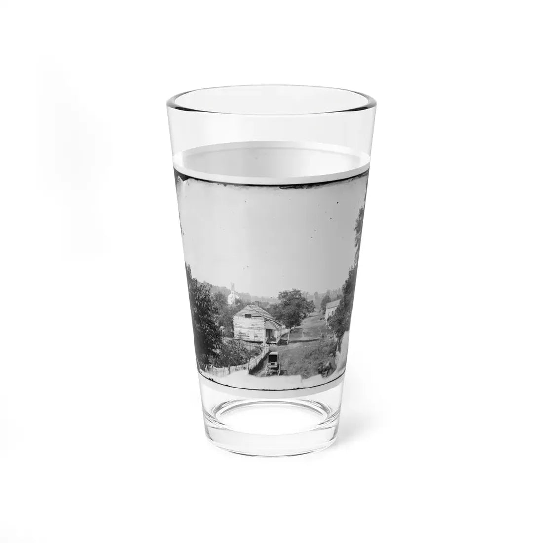 Sharpsburg, Md. View With Episcopal Church In Distance (U.S. Civil War) Pint Glass 16oz - Go Mug Yourself