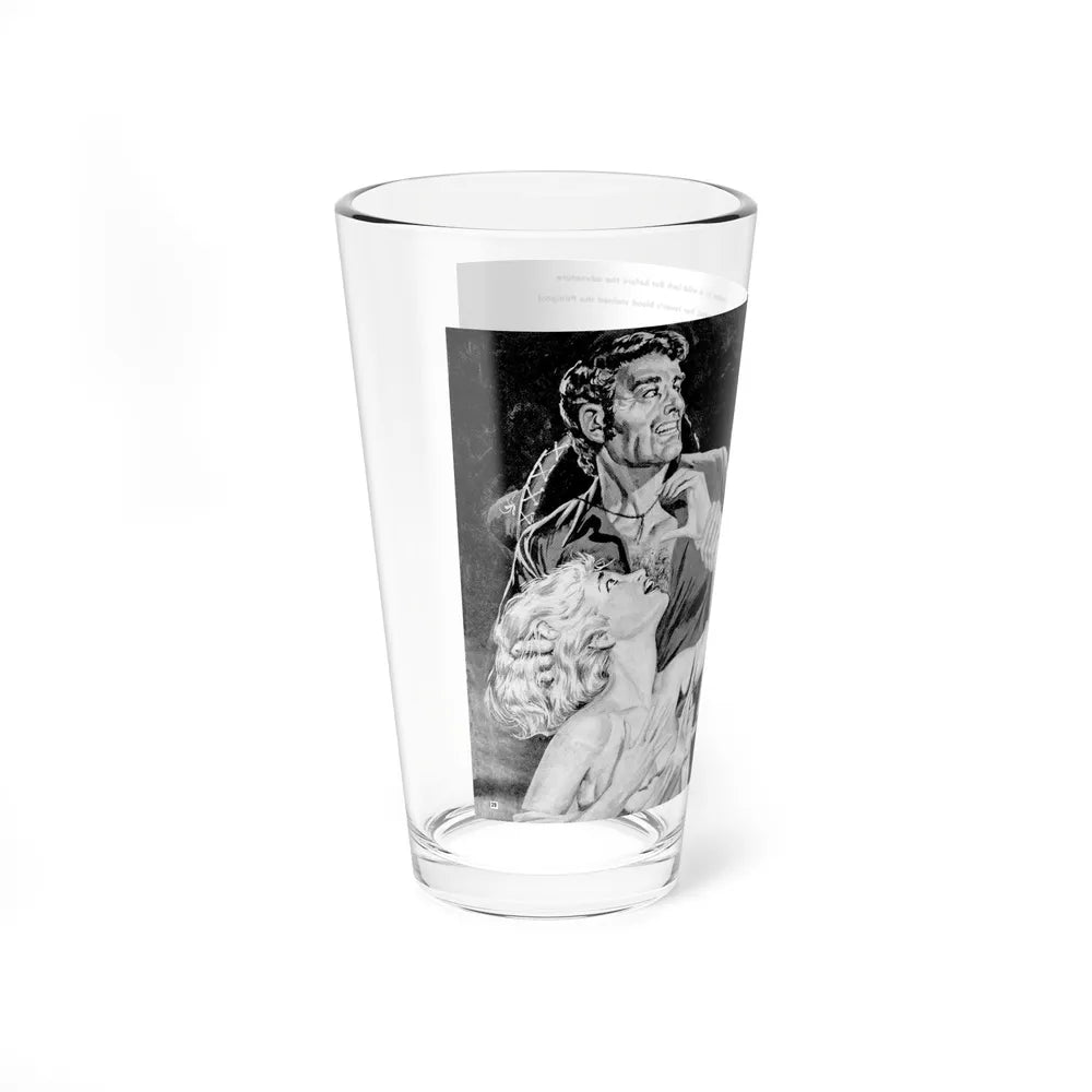 She Couldn't Say No To The Gaucho, Man's Best, June 1966 (Magazine Illustration) Pint Glass 16oz - Go Mug Yourself