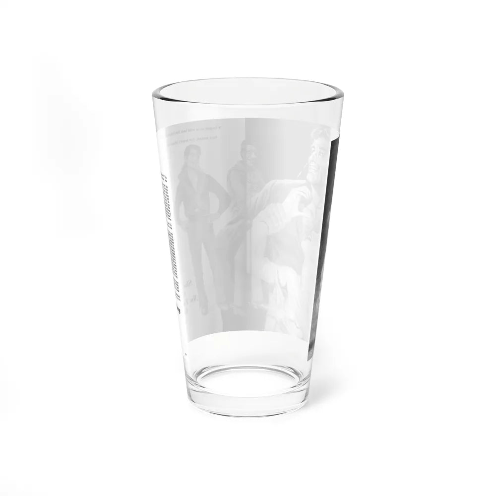 She Couldn't Say No To The Gaucho, Man's Best, June 1966 (Magazine Illustration) Pint Glass 16oz - Go Mug Yourself