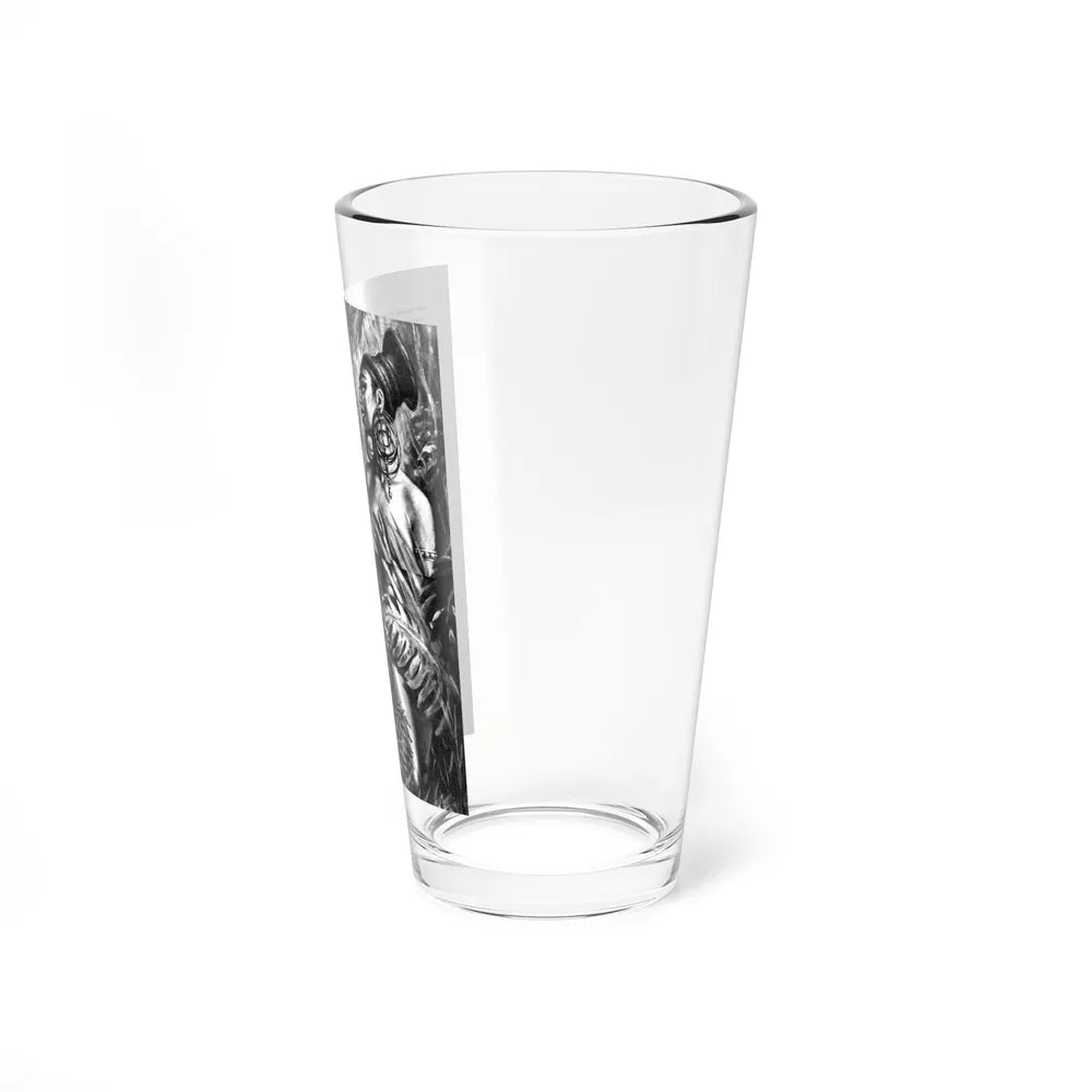 She Loved A Rotting Corpse, Man's Adventure, December 1964 (Magazine Illustration) Pint Glass 16oz - Go Mug Yourself