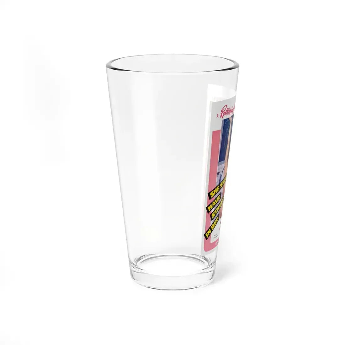SHE SHOULD HAVE STAYED IN BED 1963 Movie Poster - Pint Glass 16oz - Go Mug Yourself