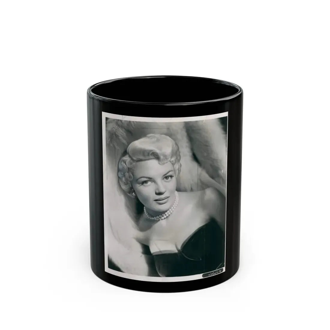 Sheree North #08 (Vintage Female Icon) Black Coffee Mug 11oz - Go Mug Yourself