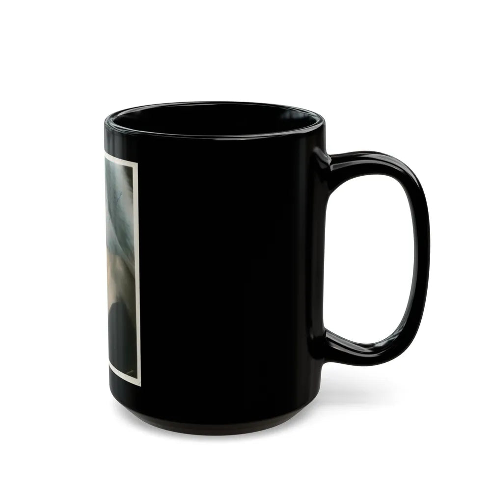 Sheree North #081 (Vintage Female Icon) Black Coffee Mug-Go Mug Yourself