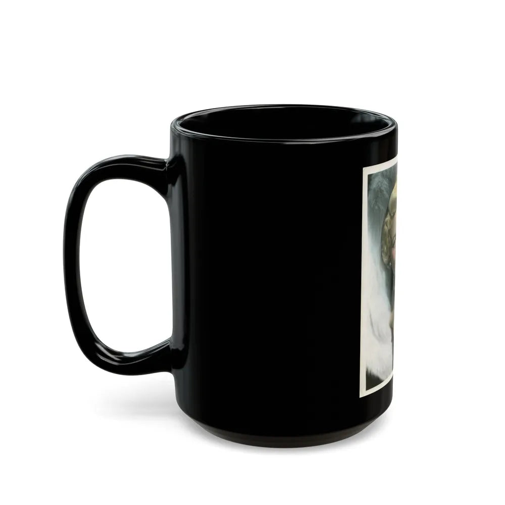 Sheree North #081 (Vintage Female Icon) Black Coffee Mug-Go Mug Yourself