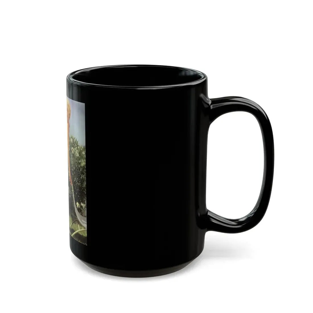 Sheree North #100 (Vintage Female Icon) Black Coffee Mug - Go Mug Yourself