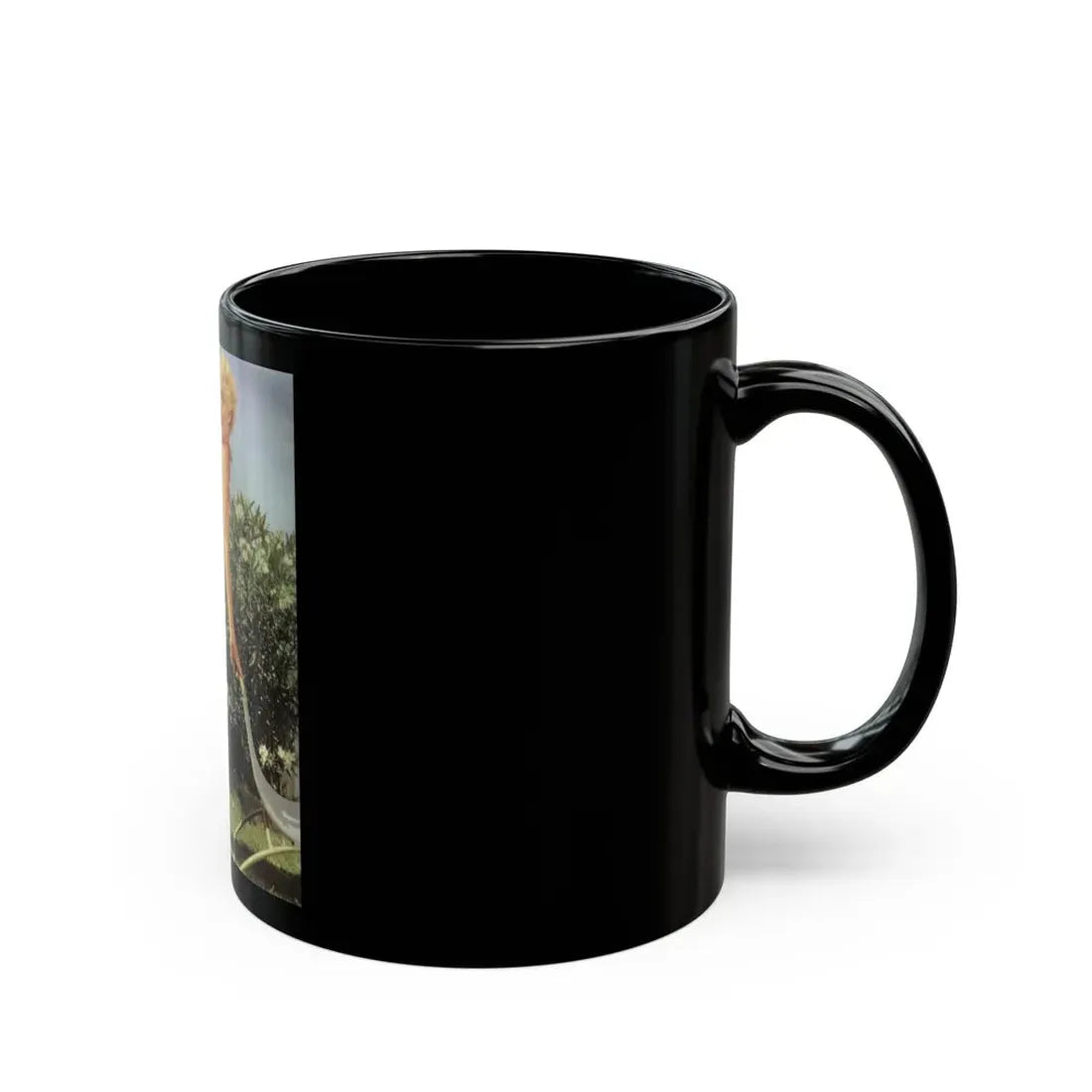 Sheree North #100 (Vintage Female Icon) Black Coffee Mug - Go Mug Yourself
