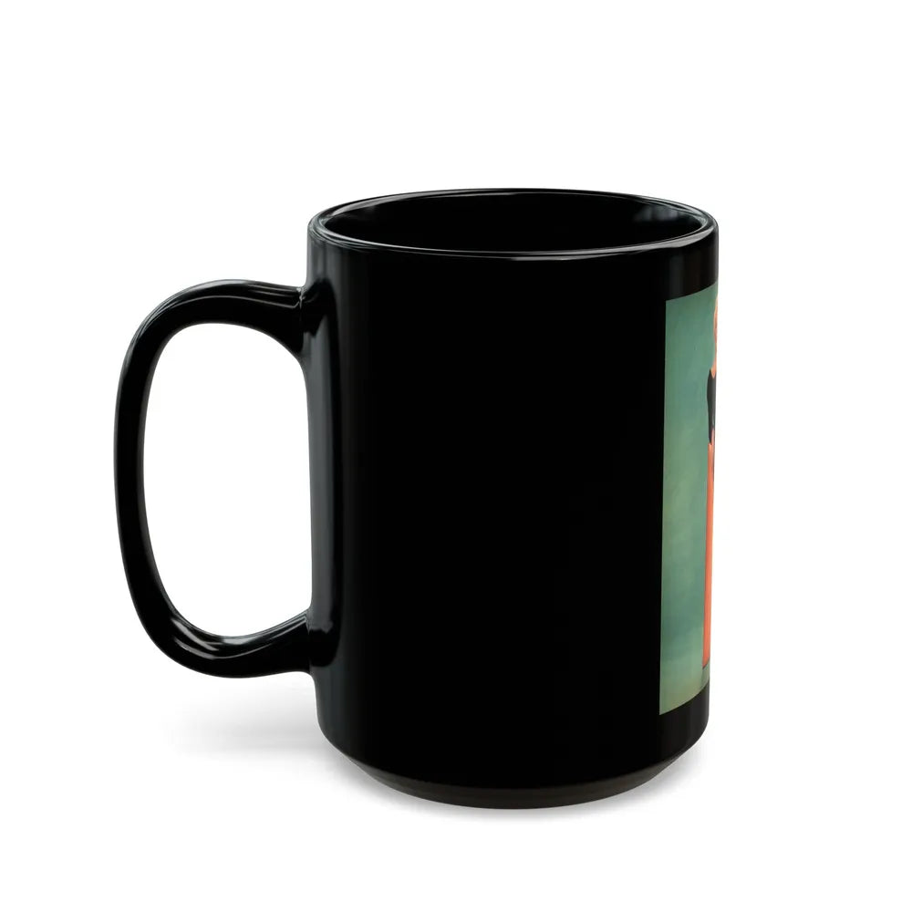 Sheree North #1011 (Vintage Female Icon) Black Coffee Mug-Go Mug Yourself