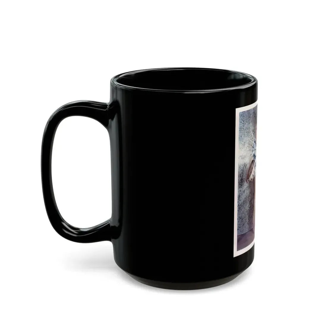 Sheree North #108 (Vintage Female Icon) Black Coffee Mug - Go Mug Yourself