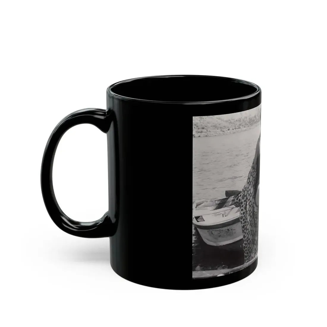 Sheree North #111 (Vintage Female Icon) Black Coffee Mug - Go Mug Yourself