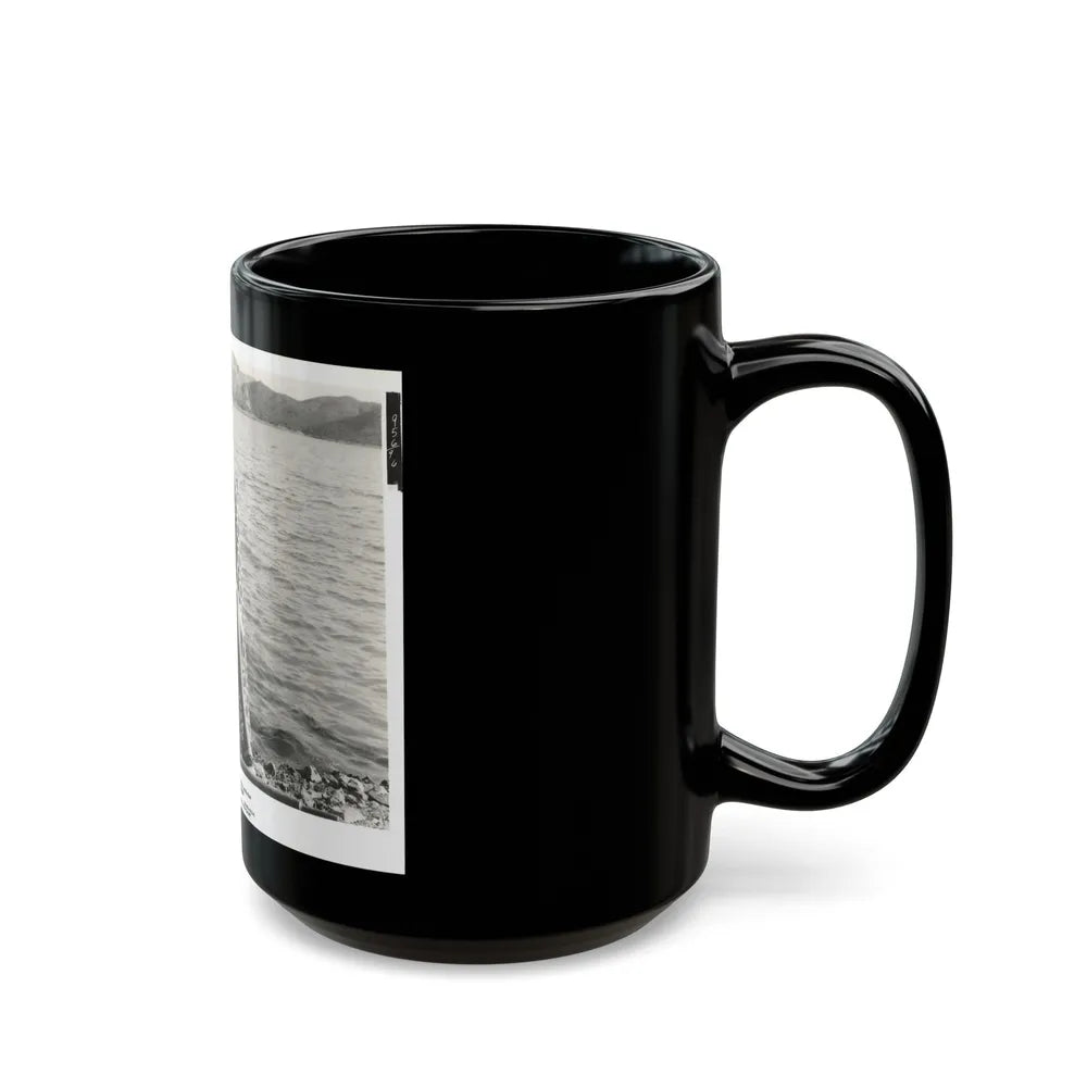 Sheree North #1111 (Vintage Female Icon) Black Coffee Mug-Go Mug Yourself