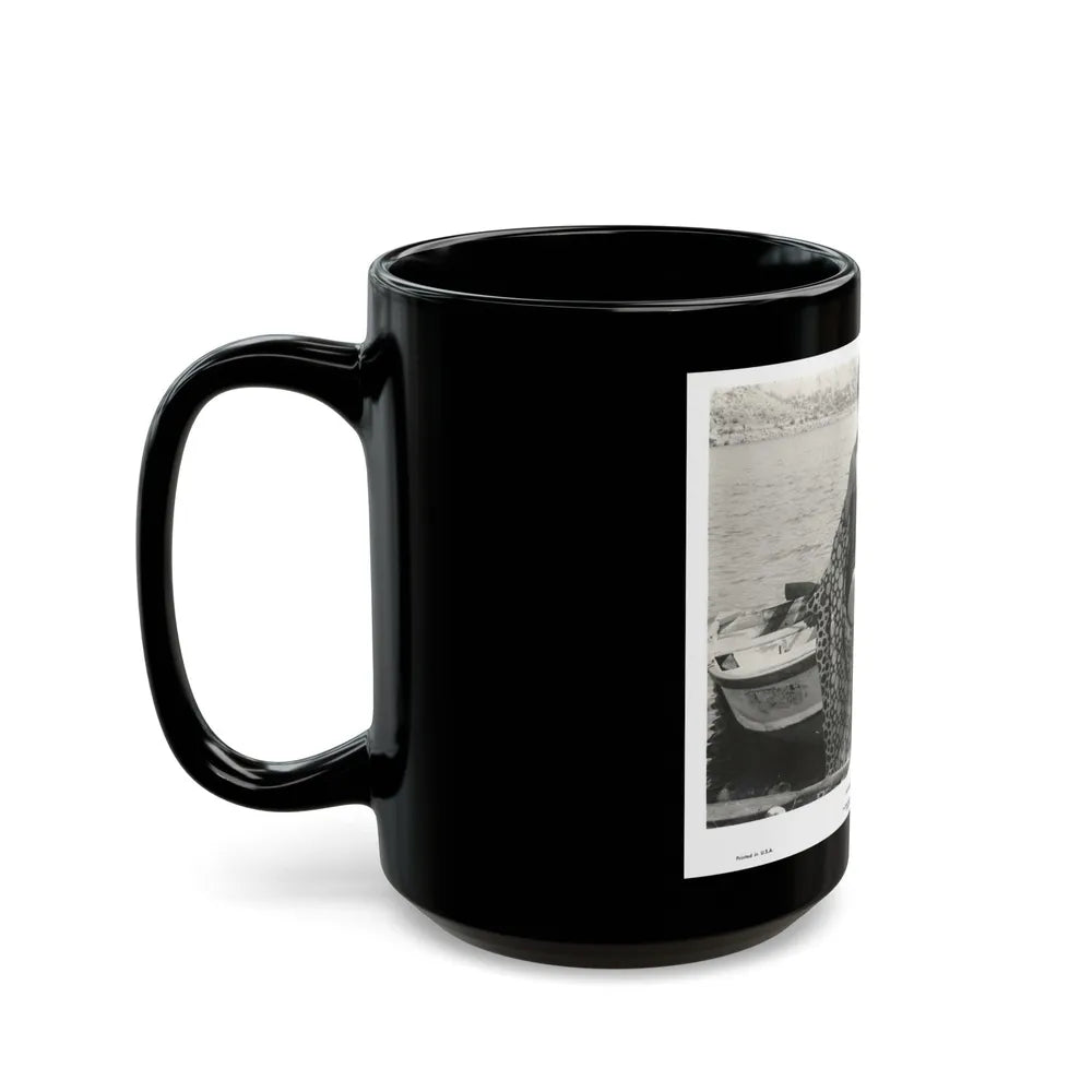 Sheree North #1111 (Vintage Female Icon) Black Coffee Mug-Go Mug Yourself