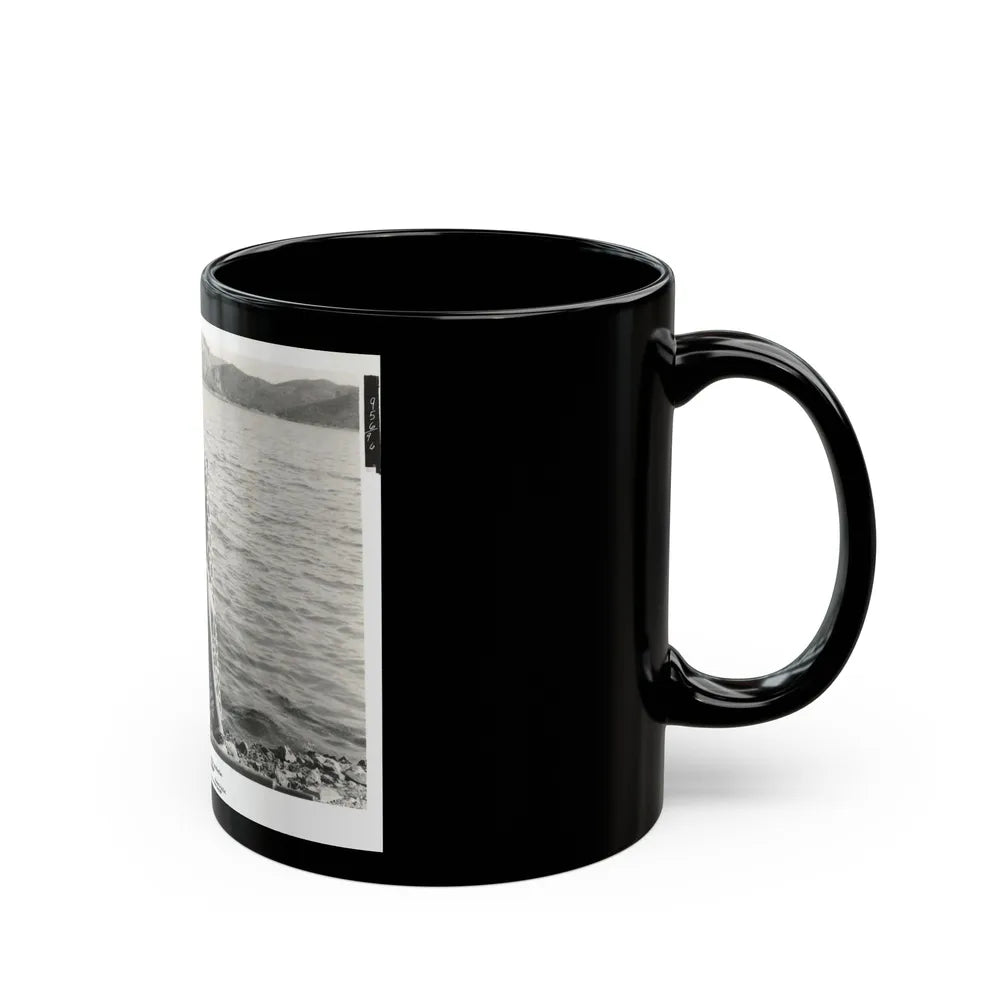 Sheree North #1111 (Vintage Female Icon) Black Coffee Mug-Go Mug Yourself
