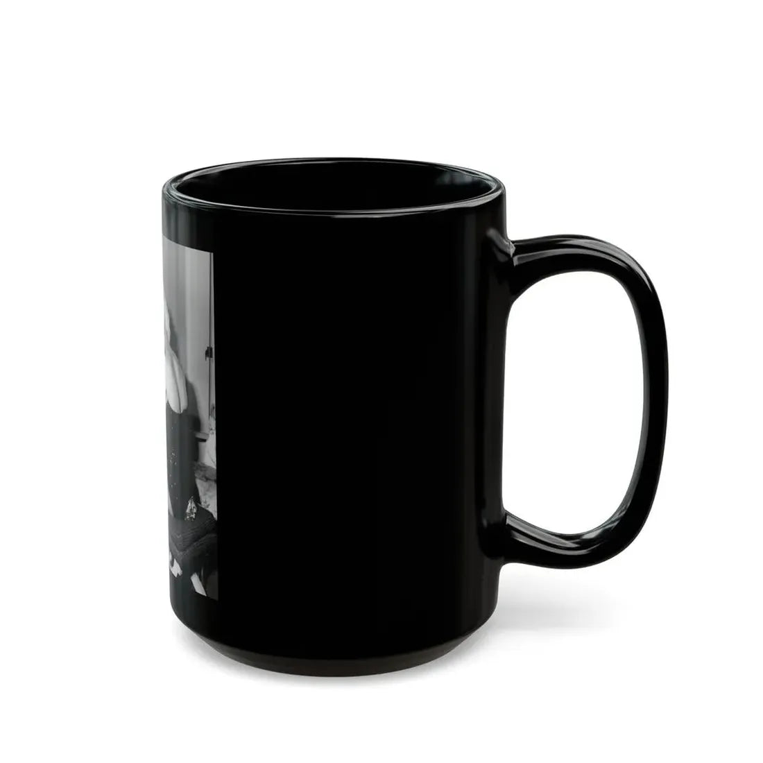 Sheree North #112 (Vintage Female Icon) Black Coffee Mug - Go Mug Yourself