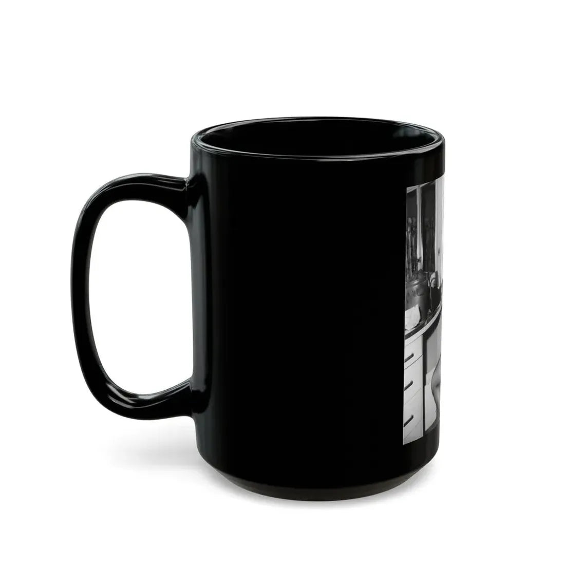 Sheree North #112 (Vintage Female Icon) Black Coffee Mug - Go Mug Yourself