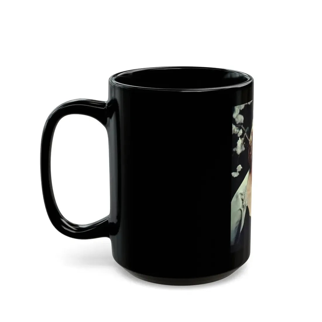 Sheree North #125 (Vintage Female Icon) Black Coffee Mug - Go Mug Yourself