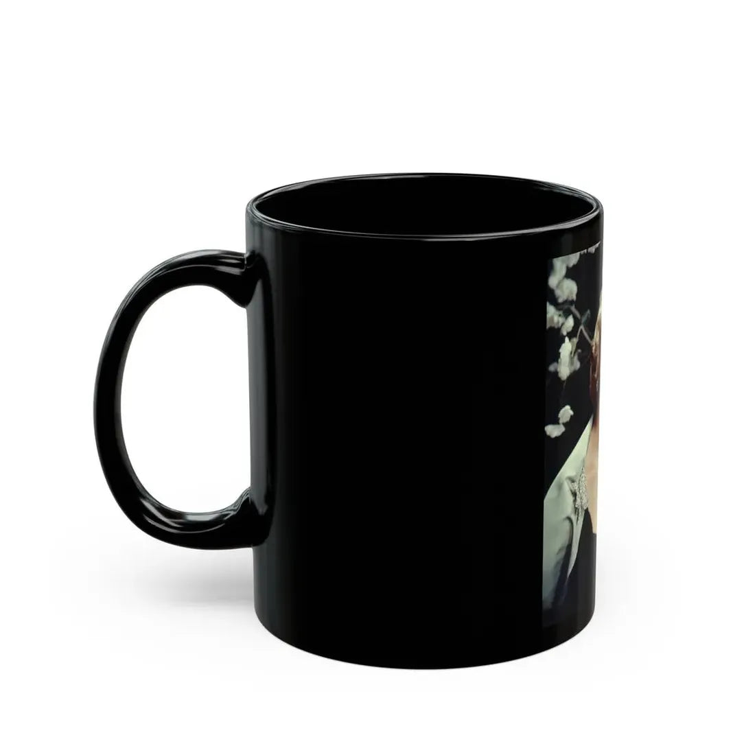 Sheree North #125 (Vintage Female Icon) Black Coffee Mug - Go Mug Yourself
