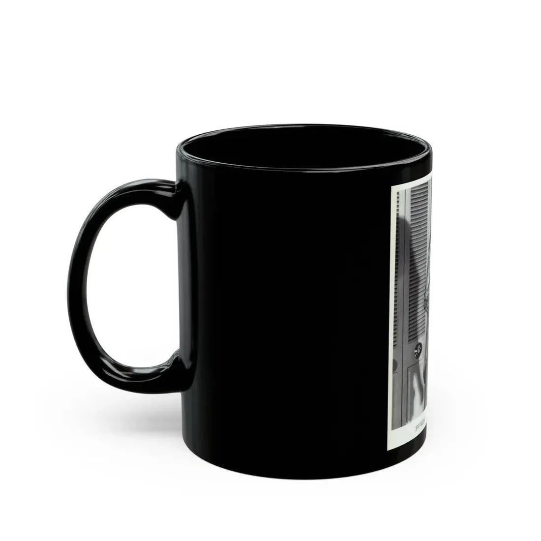 Sheree North #127 (Vintage Female Icon) Black Coffee Mug - Go Mug Yourself