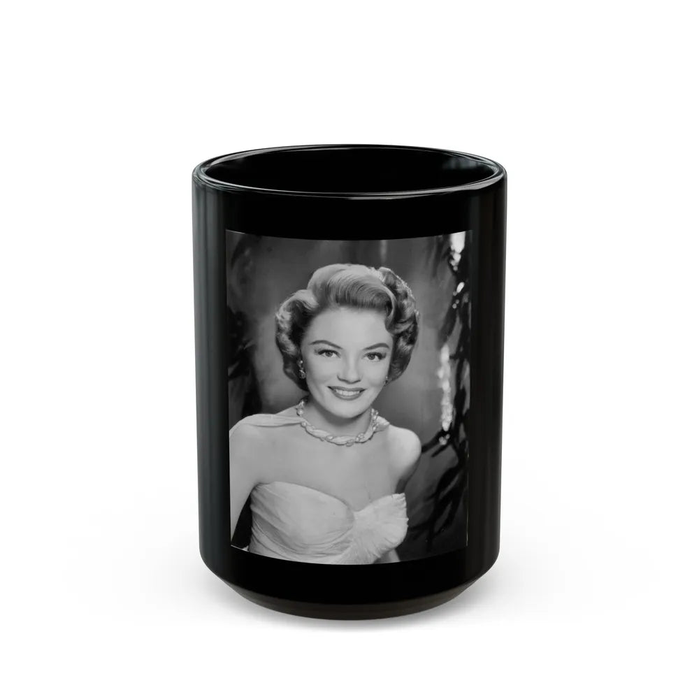 Sheree North #1301 (Vintage Female Icon) Black Coffee Mug-15oz-Go Mug Yourself