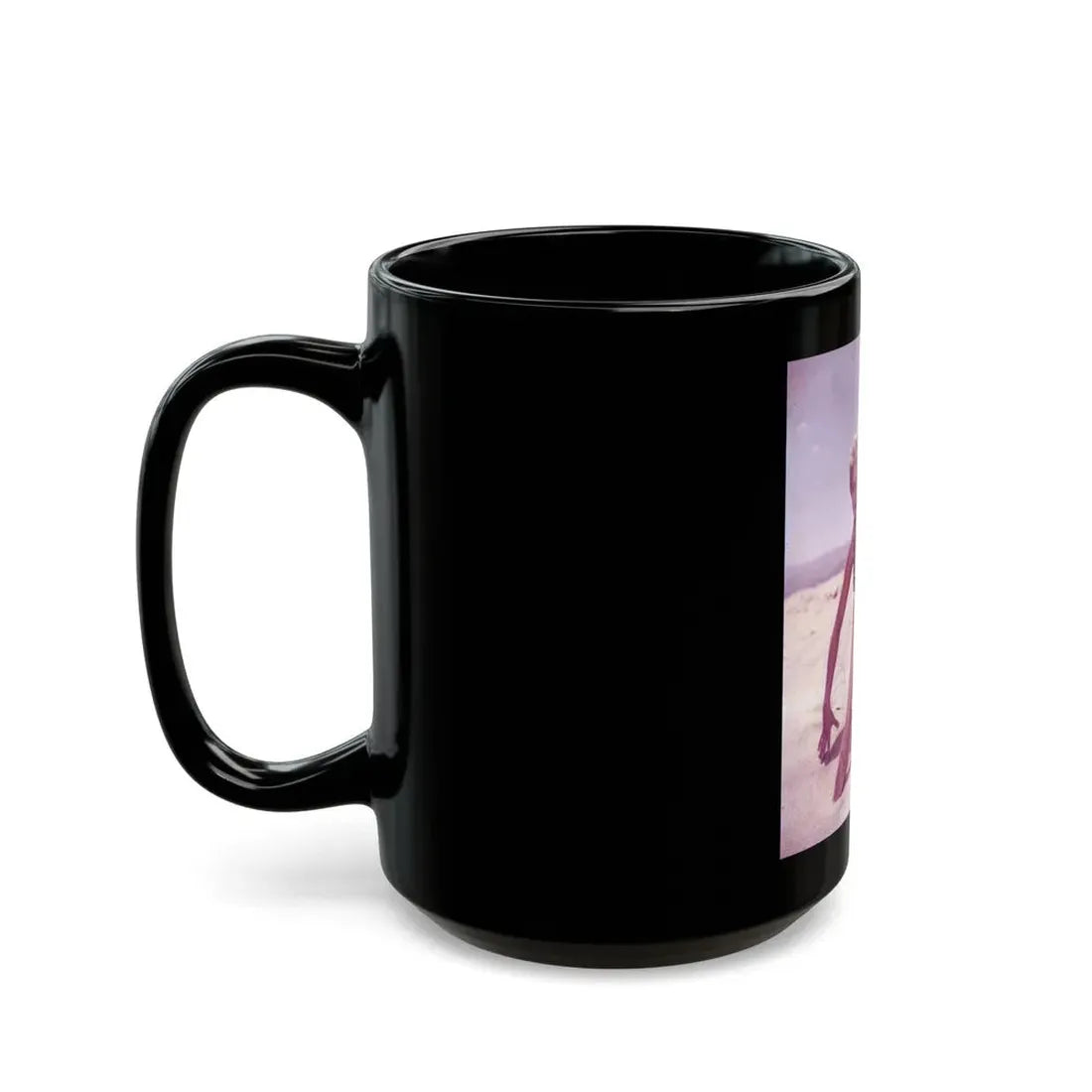 Sheree North #143 (Vintage Female Icon) Black Coffee Mug - Go Mug Yourself