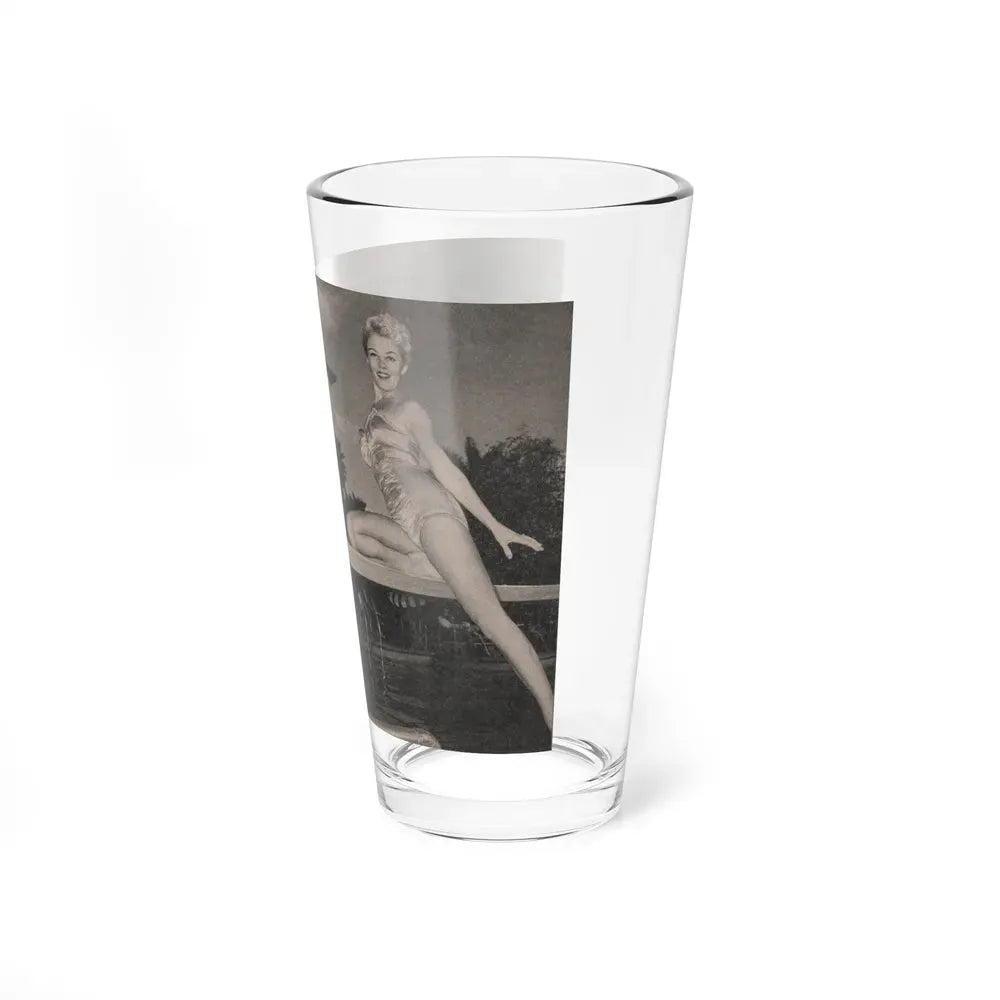 Sheree North #161 - Pages 28 & 29 from 66 PHOTOGRAPHS OF Sheree NORTH U.K. Pocket Mag. (Vintage Female Icon) Pint Glass 16oz - Go Mug Yourself