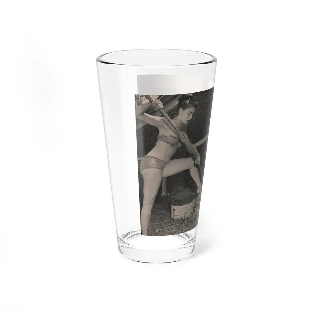 Sheree North #172 - Pages 50 & 51 from 66 PHOTOGRAPHS OF Sheree NORTH U.K. Pocket Mag. (Vintage Female Icon) Pint Glass 16oz - Go Mug Yourself