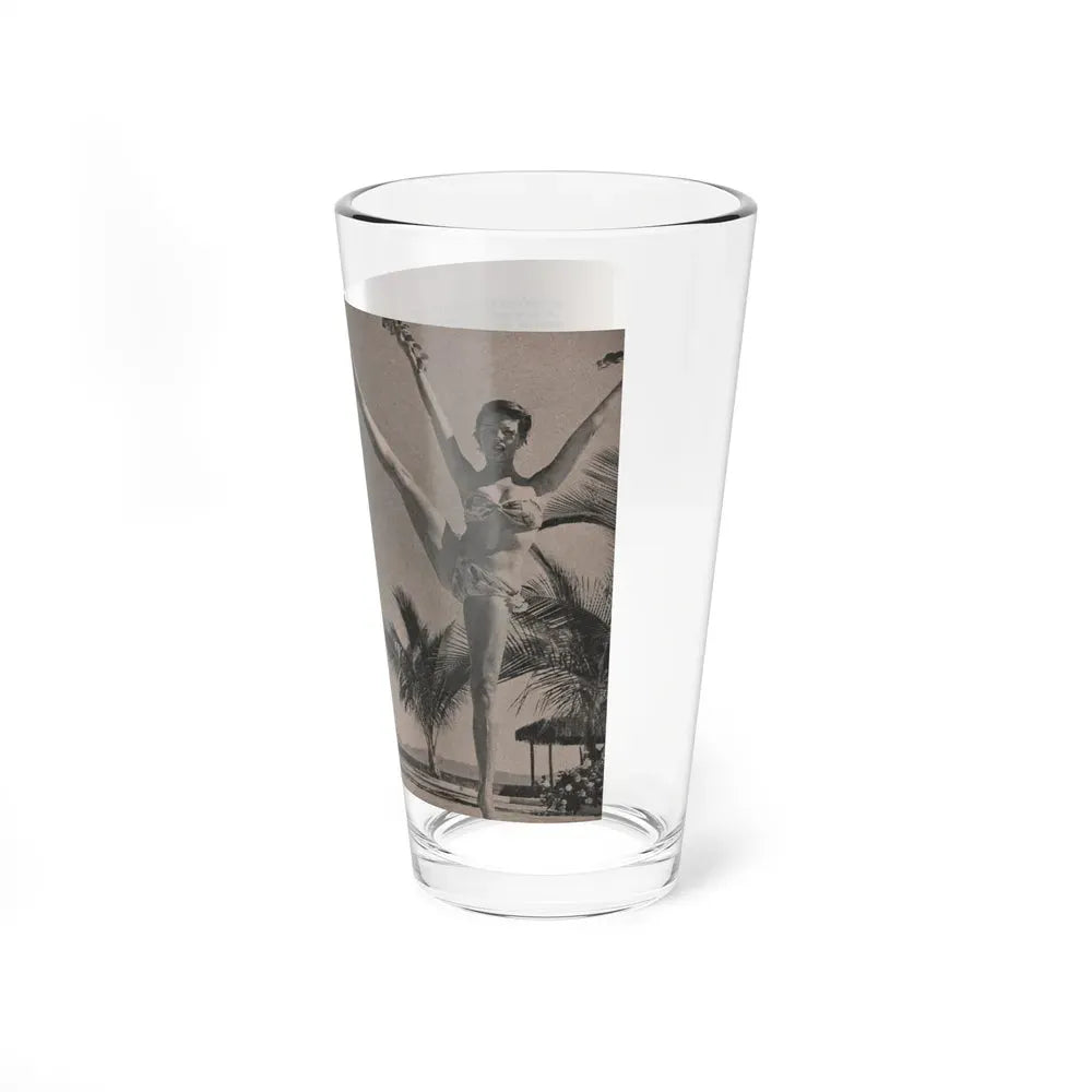Sheree North #173 - Pages 52 & 53 from 66 PHOTOGRAPHS OF Sheree NORTH U.K. Pocket Mag. (Vintage Female Icon) Pint Glass 16oz - Go Mug Yourself