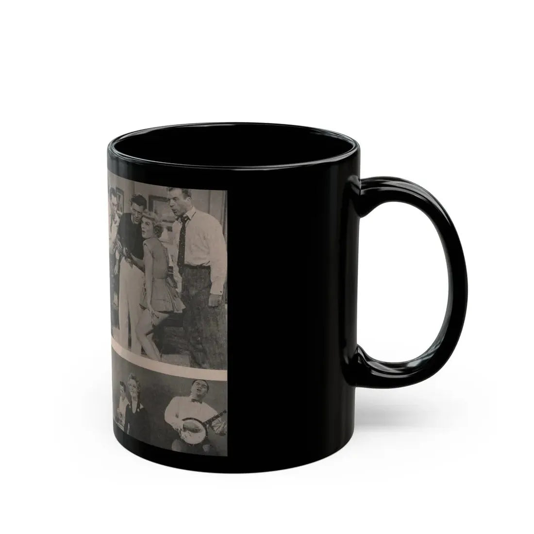 Sheree North #177 - Pages 61 & 62 from 66 PHOTOGRAPHS OF Sheree NORTH U.K. Pocket Mag. (Vintage Female Icon) Black Coffee Mug - Go Mug Yourself
