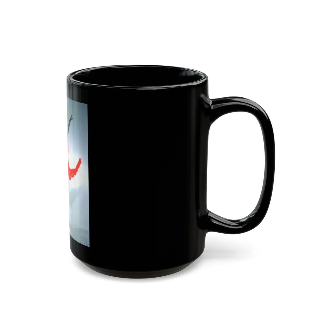 Sheree North #181 (Vintage Female Icon) Black Coffee Mug-Go Mug Yourself