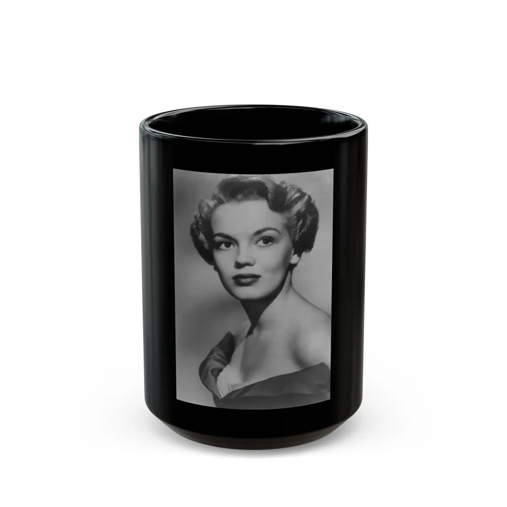 Sheree North #185 (Vintage Female Icon) Black Coffee Mug-15oz-Go Mug Yourself