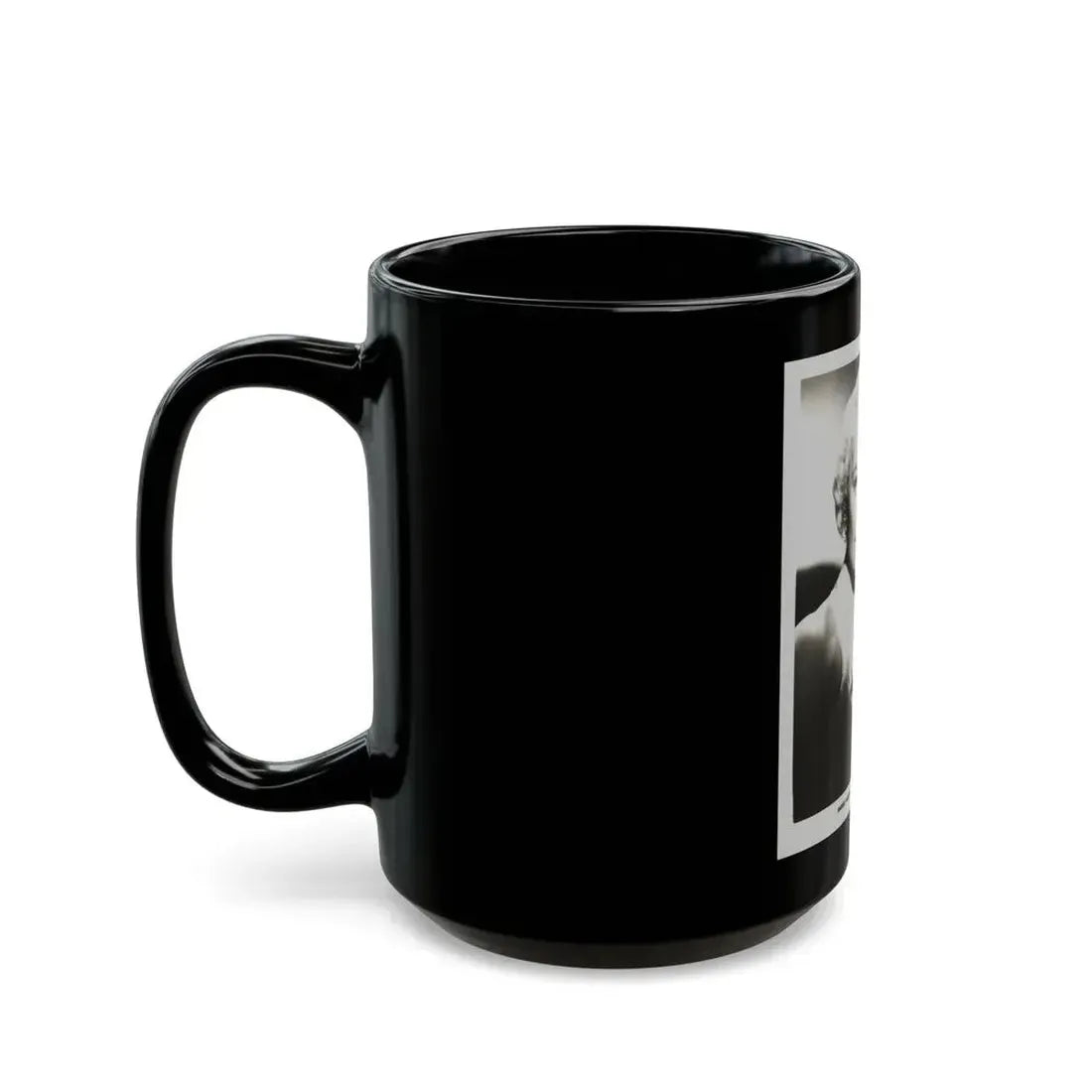 Sheree North #190 1 (Vintage Female Icon) Black Coffee Mug - Go Mug Yourself