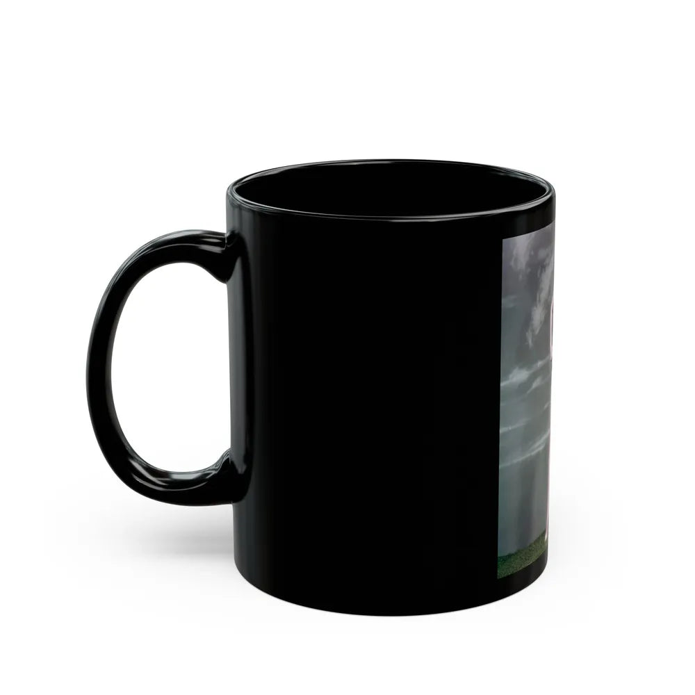 Sheree North #205 (Vintage Female Icon) Black Coffee Mug-Go Mug Yourself